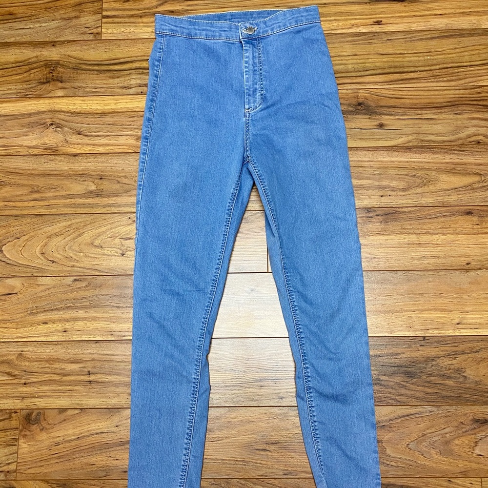 TOPSHOP Light-wash Skinny Jeans💎
